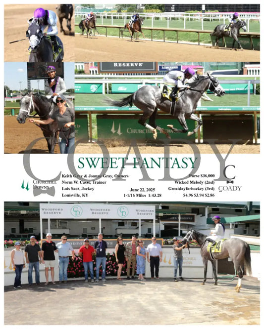 SWEET FANTASY - 06-22-25 - R09 - CD Churchill Downs