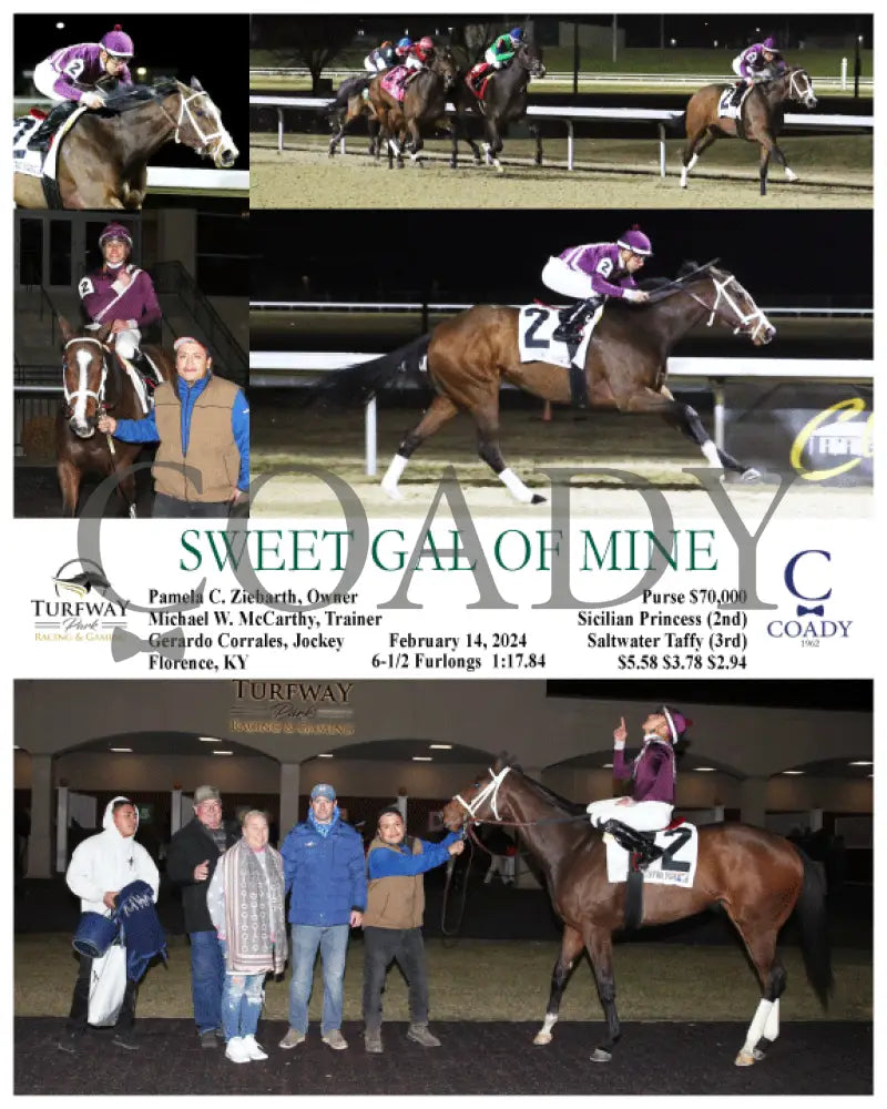 Sweet Gal Of Mine - 02-14-24 R05 Tp Turfway Park