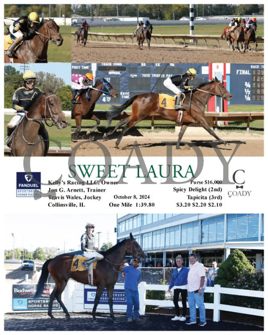 Sweet Laura - 10-08-24 R07 Fan Fanduel Sportsbook Horse Racing