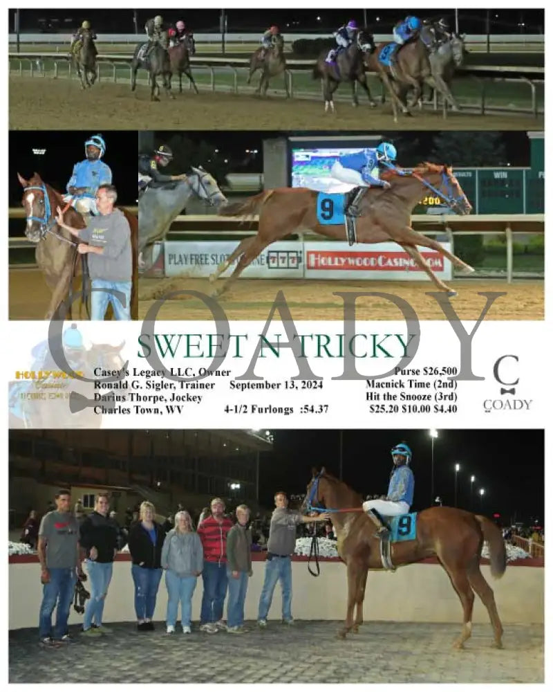 Sweet N Tricky - 09-13-24 R05 Ct Hollywood Casino At Charles Town Races