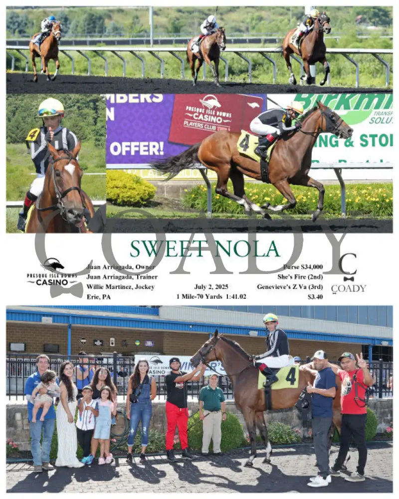 SWEET NOLA - 07-02-25 - R03 - PID Presque Isle Downs