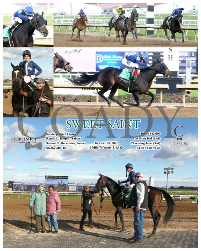 SWEET SAINT - 10-30-25 - R05 - IND Indiana Grand