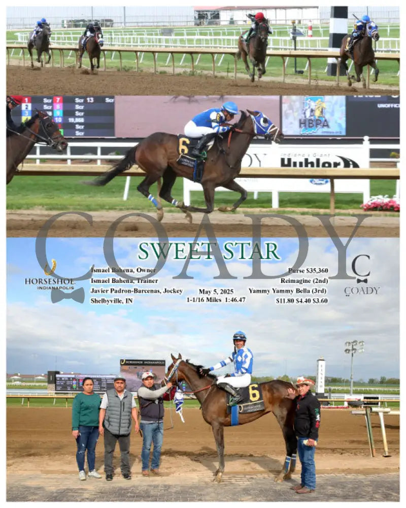 SWEET STAR - 05-05-25 - R08 - IND Indiana Grand