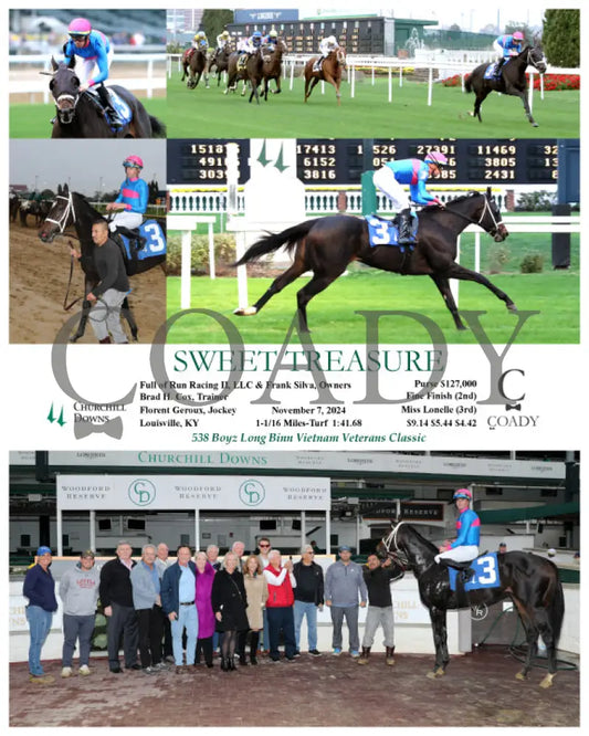 Sweet Treasure - 11-07-24 R08 Cd Churchill Downs
