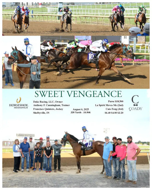SWEET VENGEANCE - 08-06-25 - R10 - IND Indiana Grand