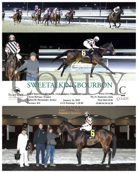 Sweetalkingbourbon - 011625 Race 08 Tp Turfway Park