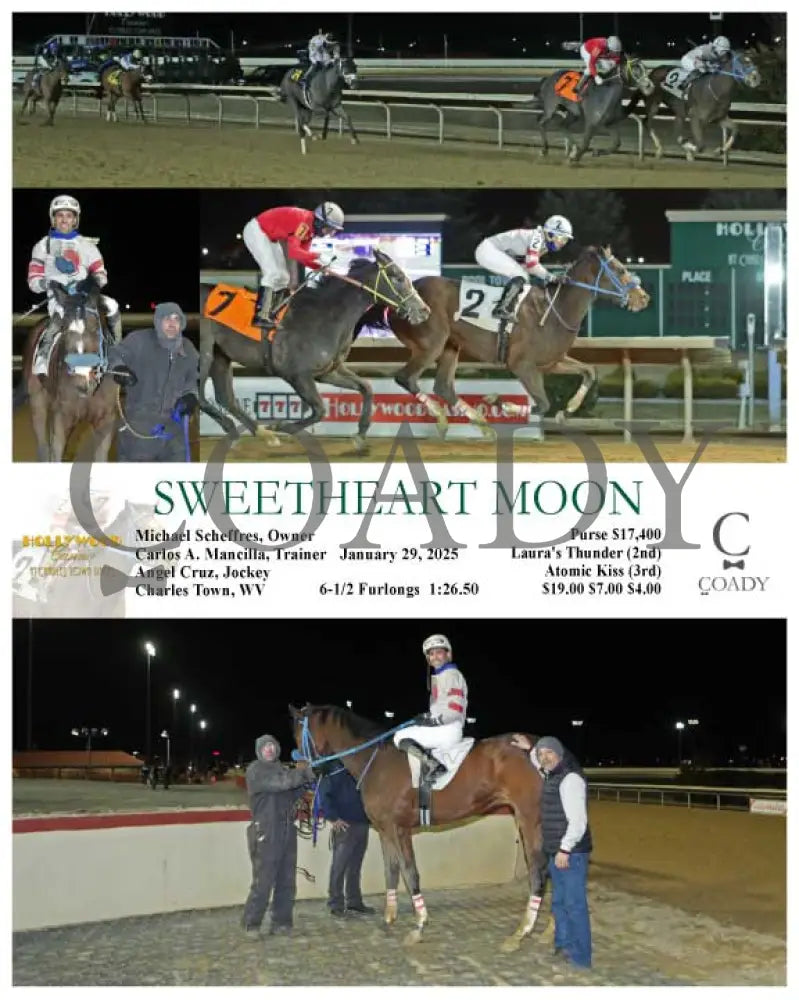 Sweetheart Moon - 01-29-25 R03 Ct Hollywood Casino At Charles Town Races