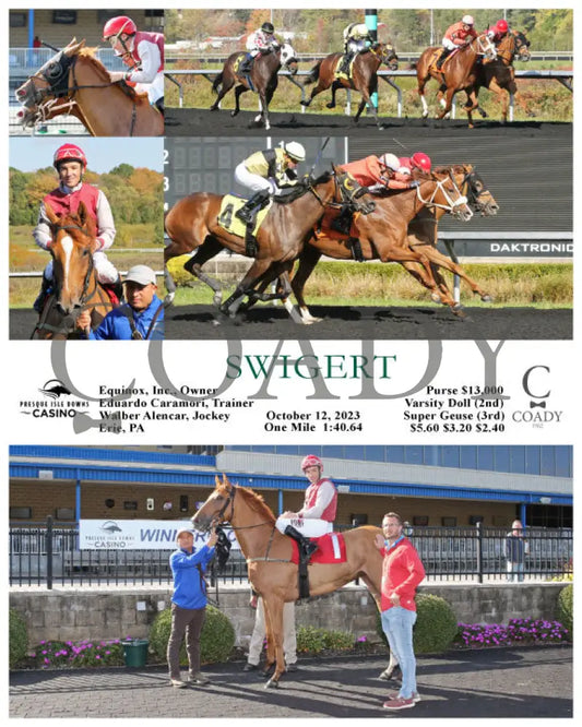 Swigert - 10-12-23 R01 Pid Presque Isle Downs