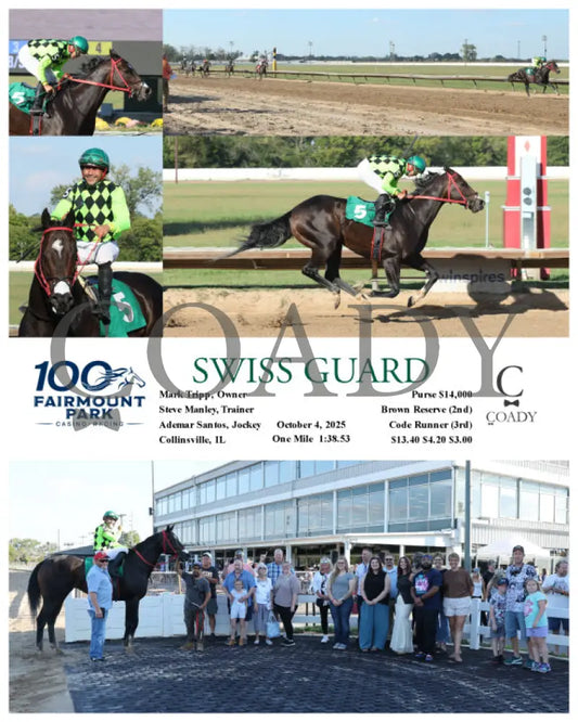 SWISS GUARD - 10-04-25 - R05 - FP Fanduel Sportsbook Horse Racing