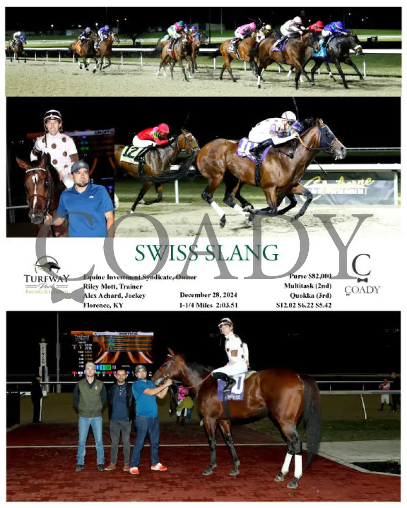 Swiss Slang - 122824 Race 06 Tp Turfway Park