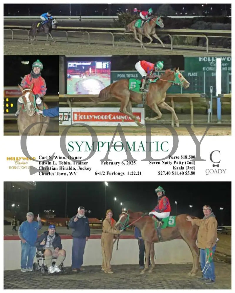 Symptomatic - 02-06-25 R07 Ct Hollywood Casino At Charles Town Races
