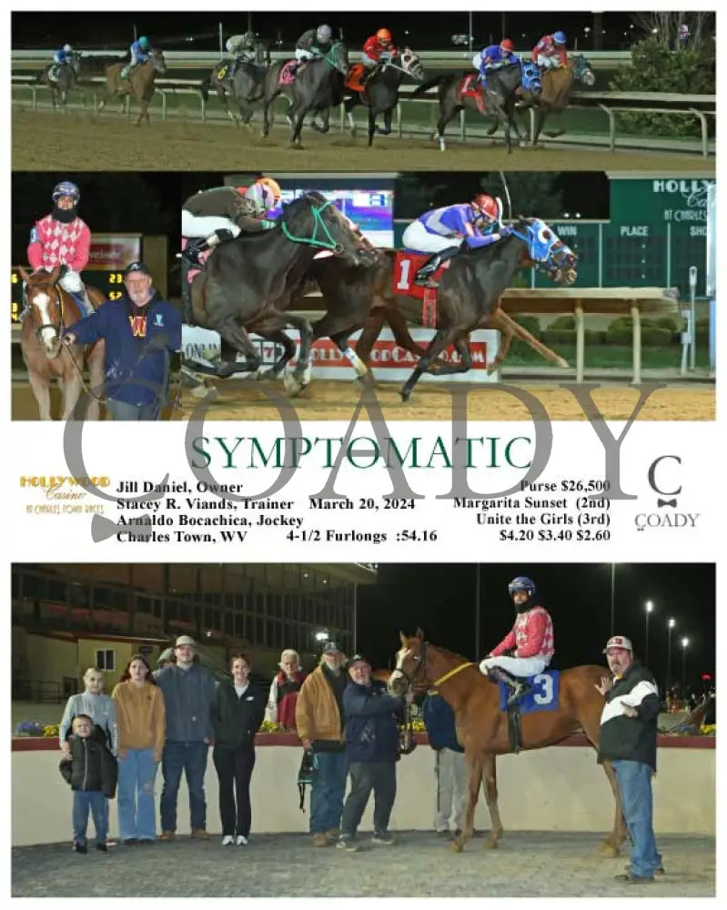 Symptomatic - 03 - 20 - 24 R09 Ct Hollywood Casino At Charles Town Races