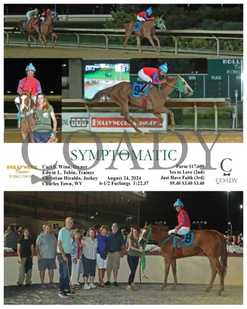 Symptomatic - 08-24-24 R03 Ct Hollywood Casino At Charles Town Races