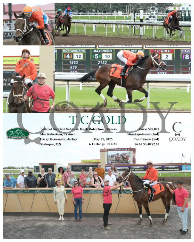 T C GOLD - 05-25-25 - R03 - CBY Canterbury Park
