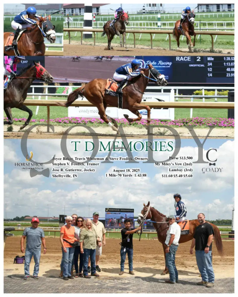 T D MEMORIES 08 18 25 R02 IND Indiana Grand