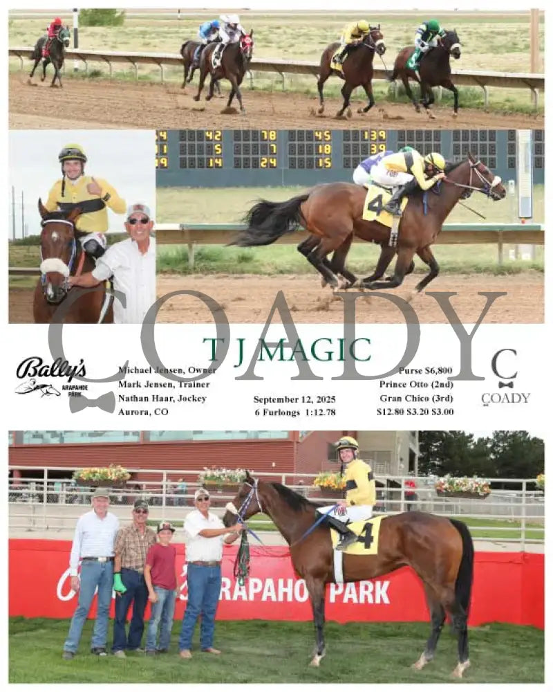T J MAGIC - 09-12-25 - R01 - ARP Arapahoe Park