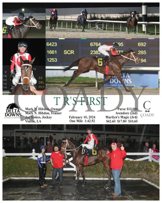 T R’s First - 02 - 10 - 24 R04 Ded Delta Downs