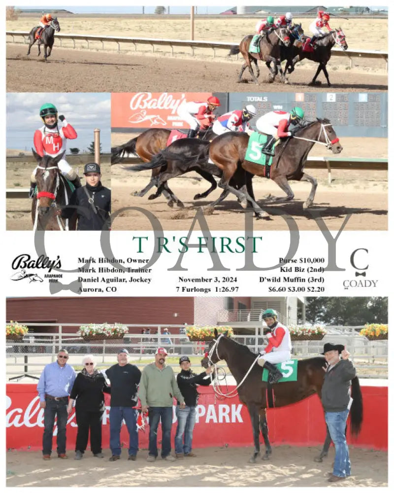 T R’s First - 11-03-24 R03 Arp Arapahoe Park