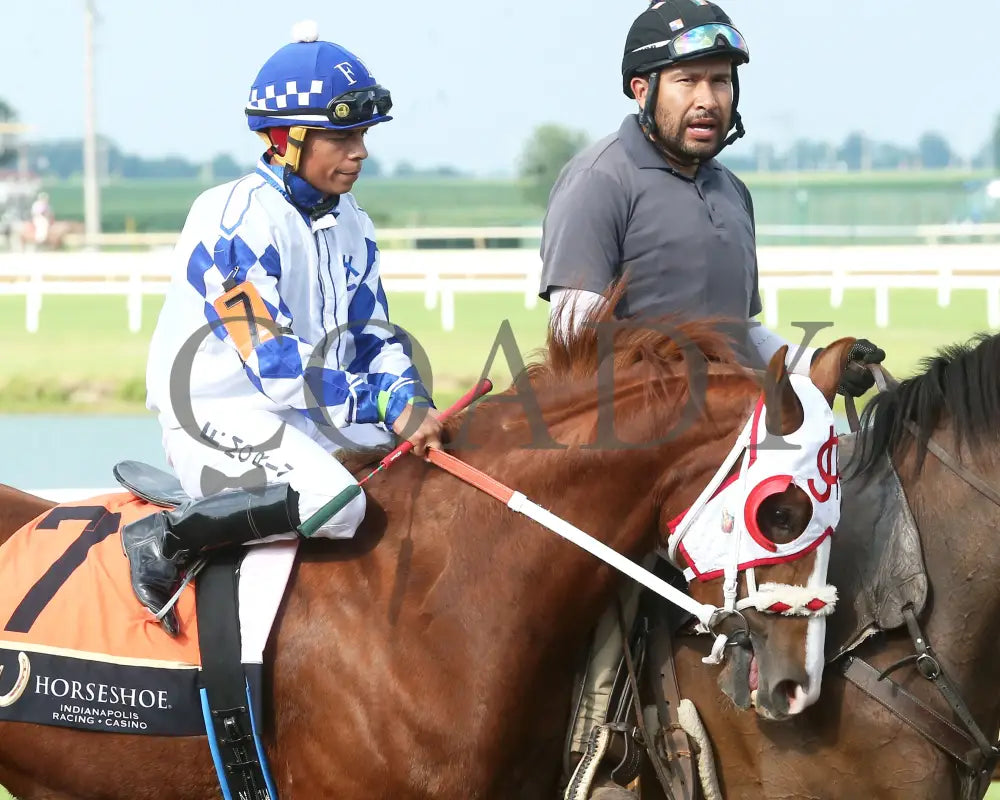 TACHAS SECRET - 07-02-25 - R09 - Horseshoe Indiana - Post Parade 01 - Eli Davis Indiana Grand