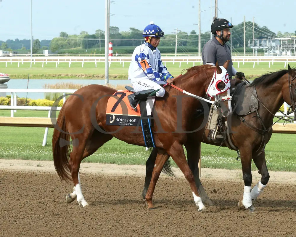 TACHAS SECRET - 07-02-25 - R09 - Horseshoe Indiana - Post Parade 02 - Eli Davis Indiana Grand