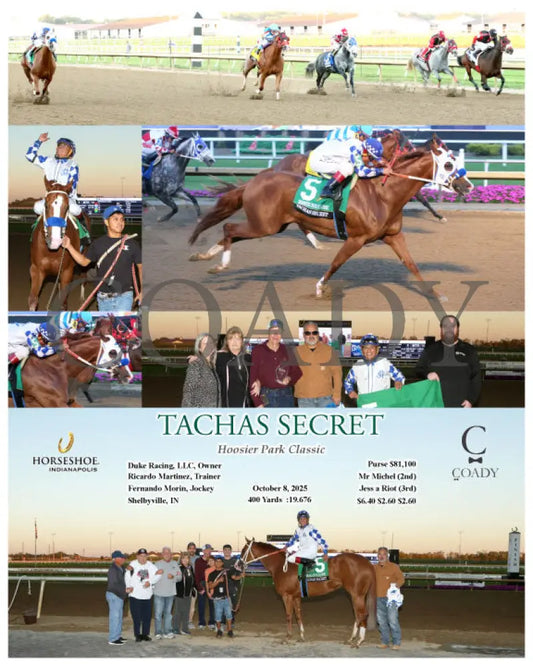 TACHAS SECRET - Hoosier Park Classic - 10-08-25 - R10 - IND Indiana Grand
