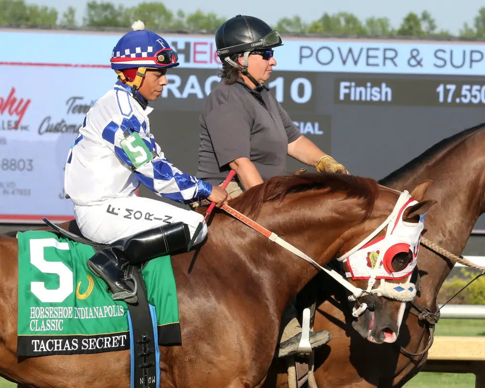 TACHAS SECRET - Horseshoe Indianapolis Classic - 84th Running - 08-07-25 - R10 - Horseshoe Indiana - Post Parade 01