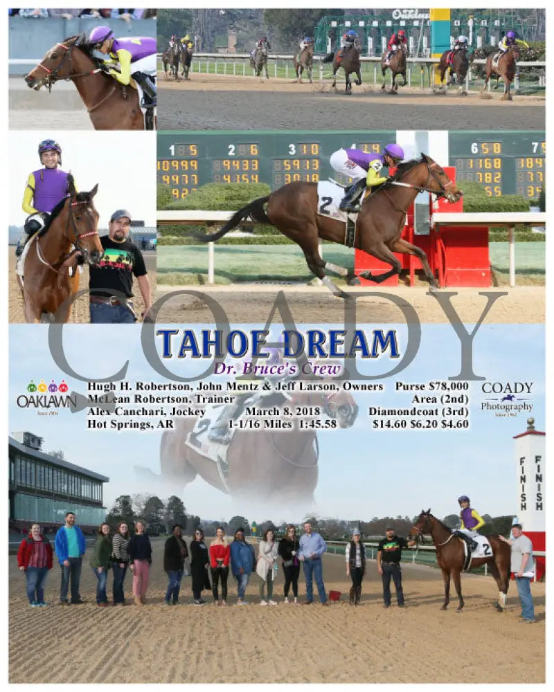 Tahoe Dream - 030818 Race 06 Op Oaklawn Park