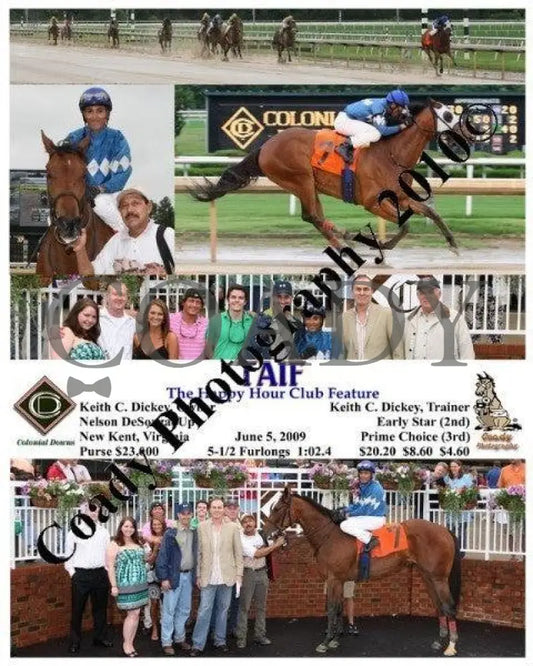 Taif - The Happy Hour Club Feature 6 5 2009 Colonial Downs