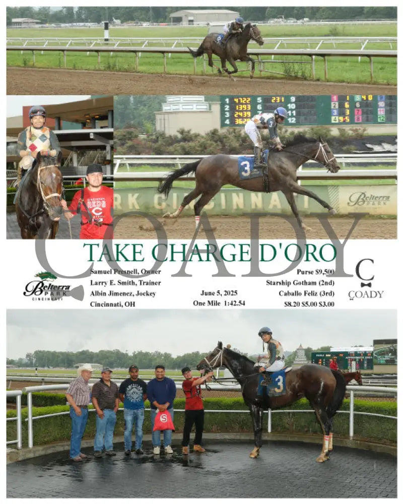 TAKE CHARGE D’ORO - 06-05-25 - R02 - BTP Churchill Downs
