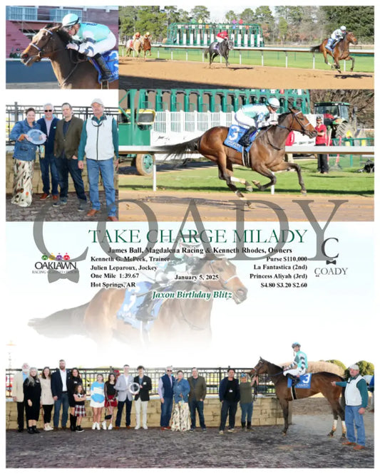Take Charge Milady - 01-05-25 R06 Op Oaklawn Park