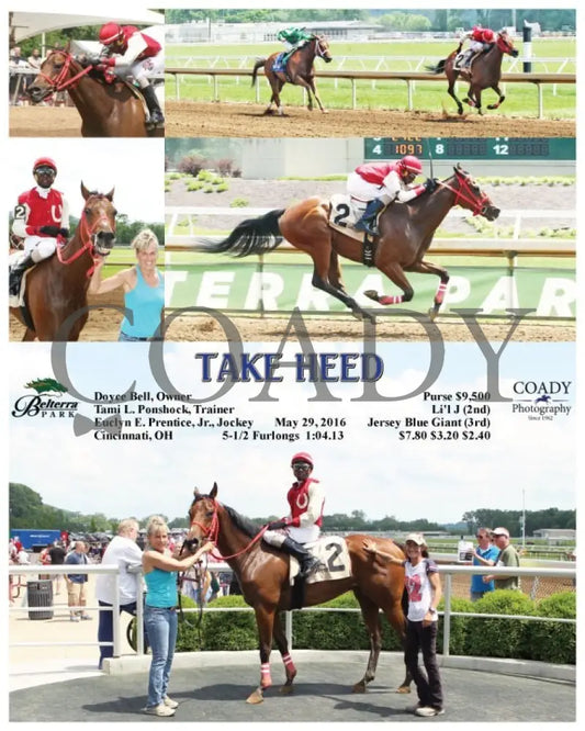 Take Heed - 052916 Race 03 Btp Belterra Park