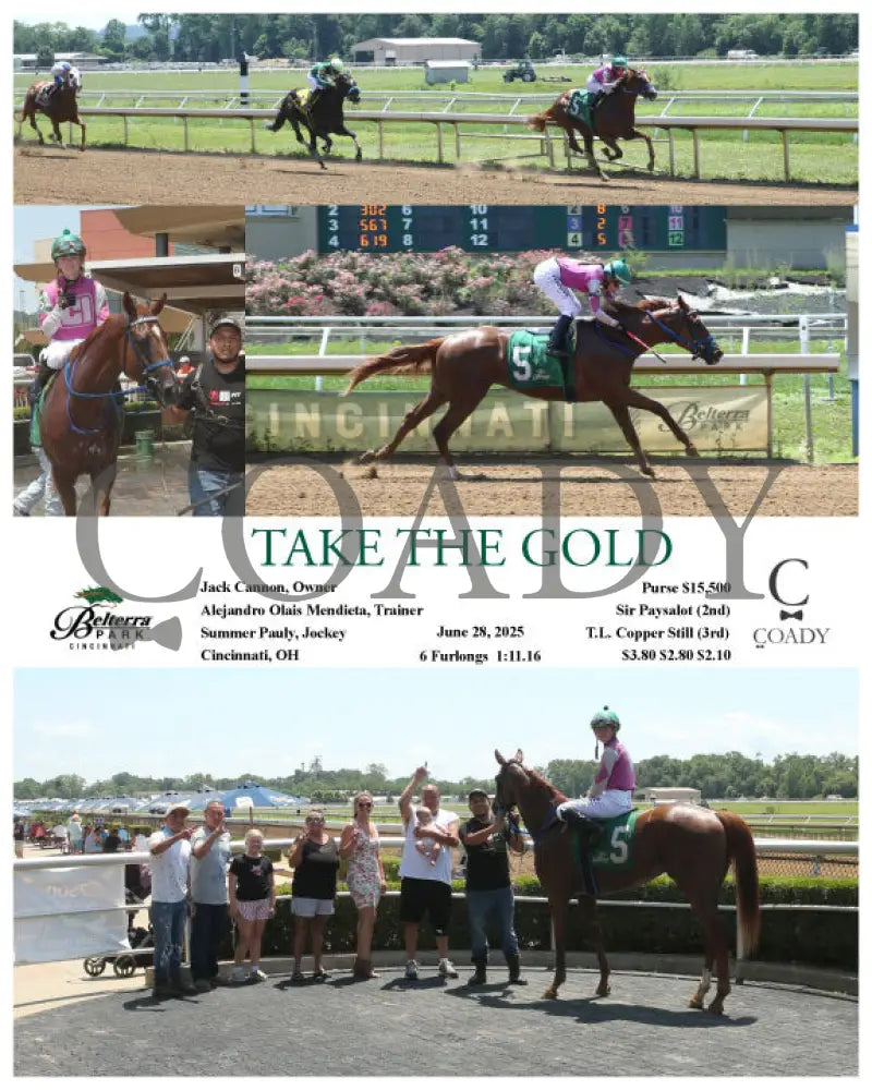 TAKE THE GOLD - 06-28-25 - R04 - BTP Indiana Grand