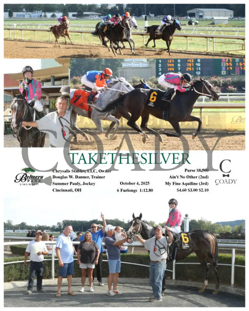 TAKETHESILVER - 100425 - Race 07 - BTP Presque Isle Downs