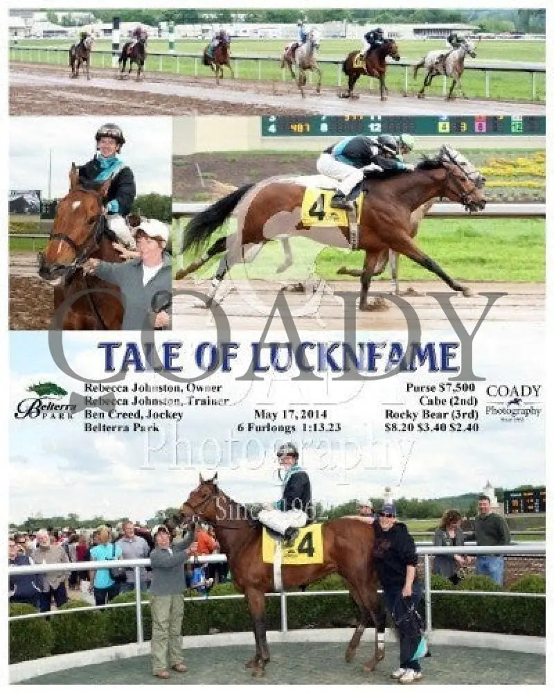Tale Of Lucknfame - 051714 Race 08 Btp Belterra Park