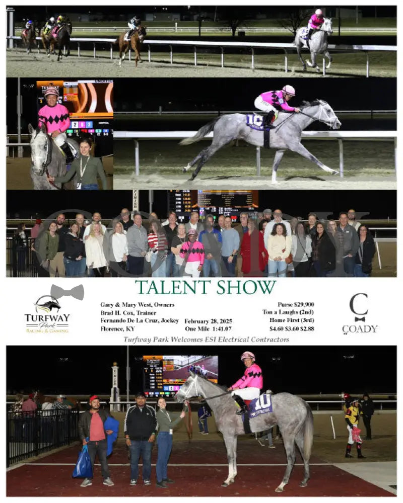 TALENT SHOW - 02-28-25 - R05 - TP Turfway Park