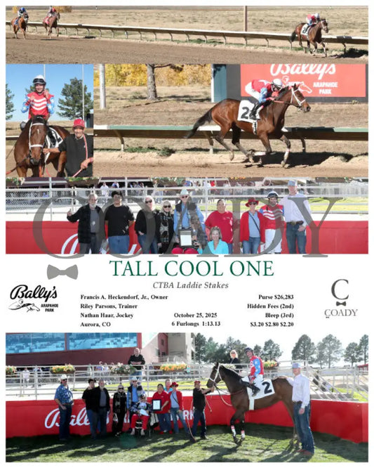 TALL COOL ONE - CTBA Laddie Stakes - 10-25-25 - R05 - ARP Arapahoe Park