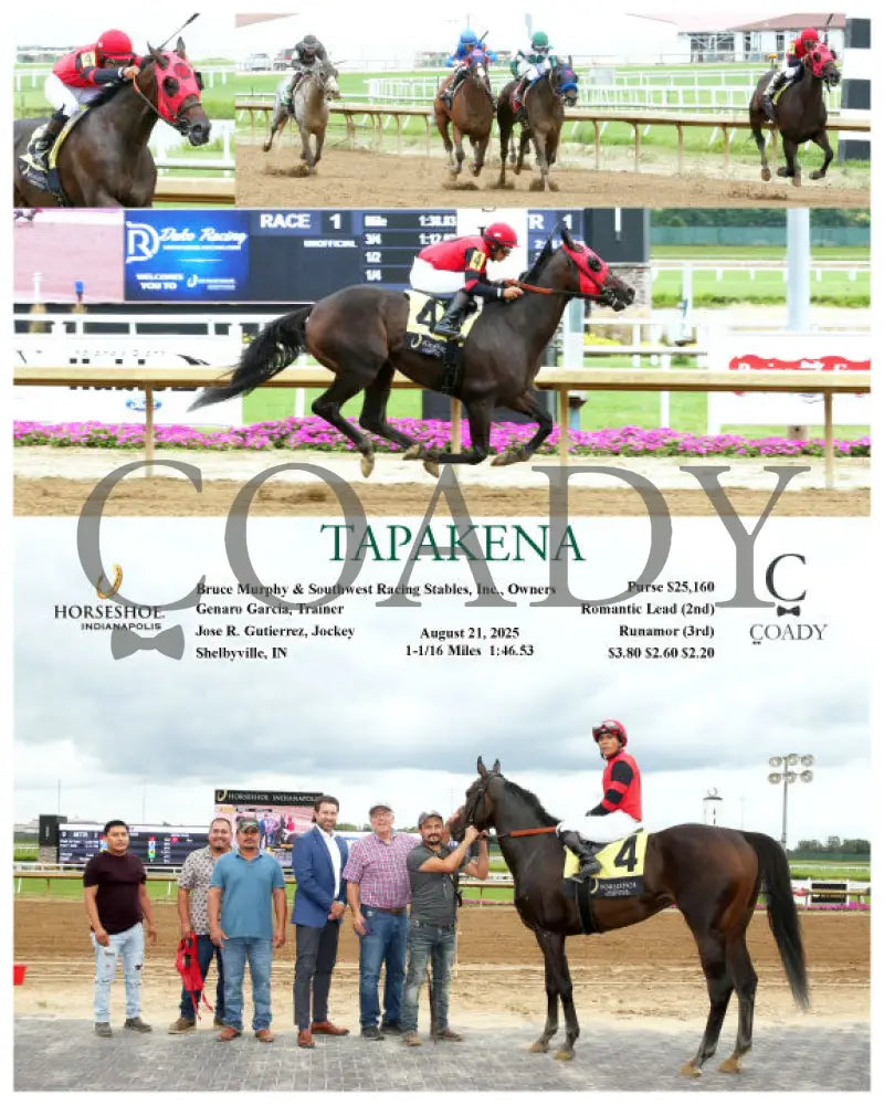 TAPAKENA 08 21 25 R01 IND Indiana Grand