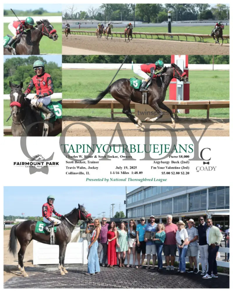 TAPINYOURBLUEJEANS - 07-19-25 - R02 - FP Fanduel Sportsbook Horse Racing