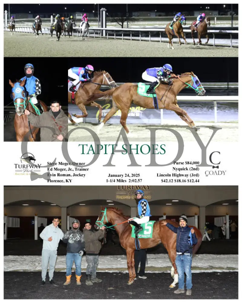 Tapit Shoes - 01-24-25 R09 Tp Turfway Park