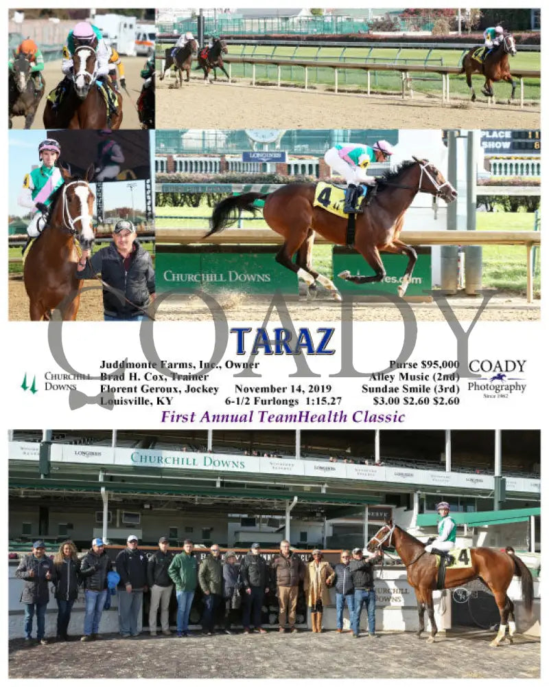 Taraz - 11-14-19 R05 Cd Churchill Downs