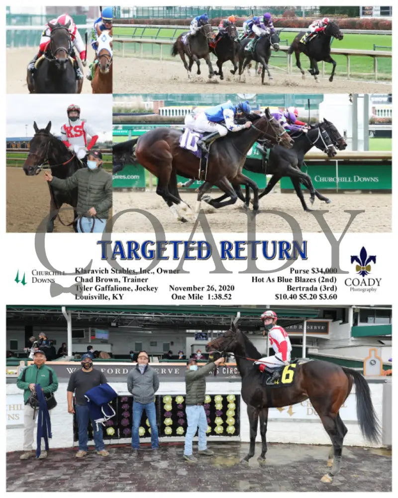 Targeted Return - 11-26-20 R05 Cd Churchill Downs