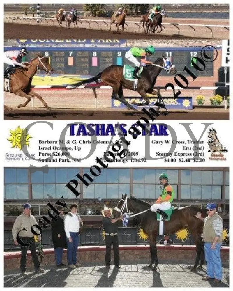 Tasha S Star - 1 4 2009 Sunland Park