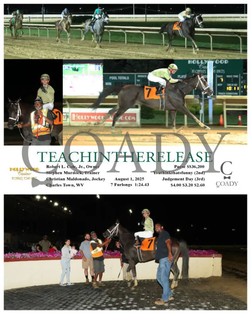 TEACHINTHERELEASE - 08-01-25 - R07 - CT Hollywood Casino at Charles Town Races