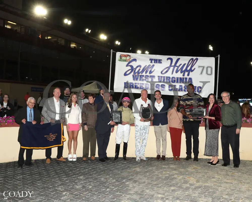 TEACHINTHERELEASE - 101125 - Race 09 - CT The Sam Huff West Virginia Breeders’ Classic Stakes - Presentation 01