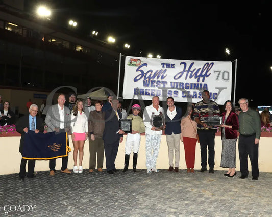 TEACHINTHERELEASE - 101125 - Race 09 - CT The Sam Huff West Virginia Breeders’ Classic Stakes - Presentation 01