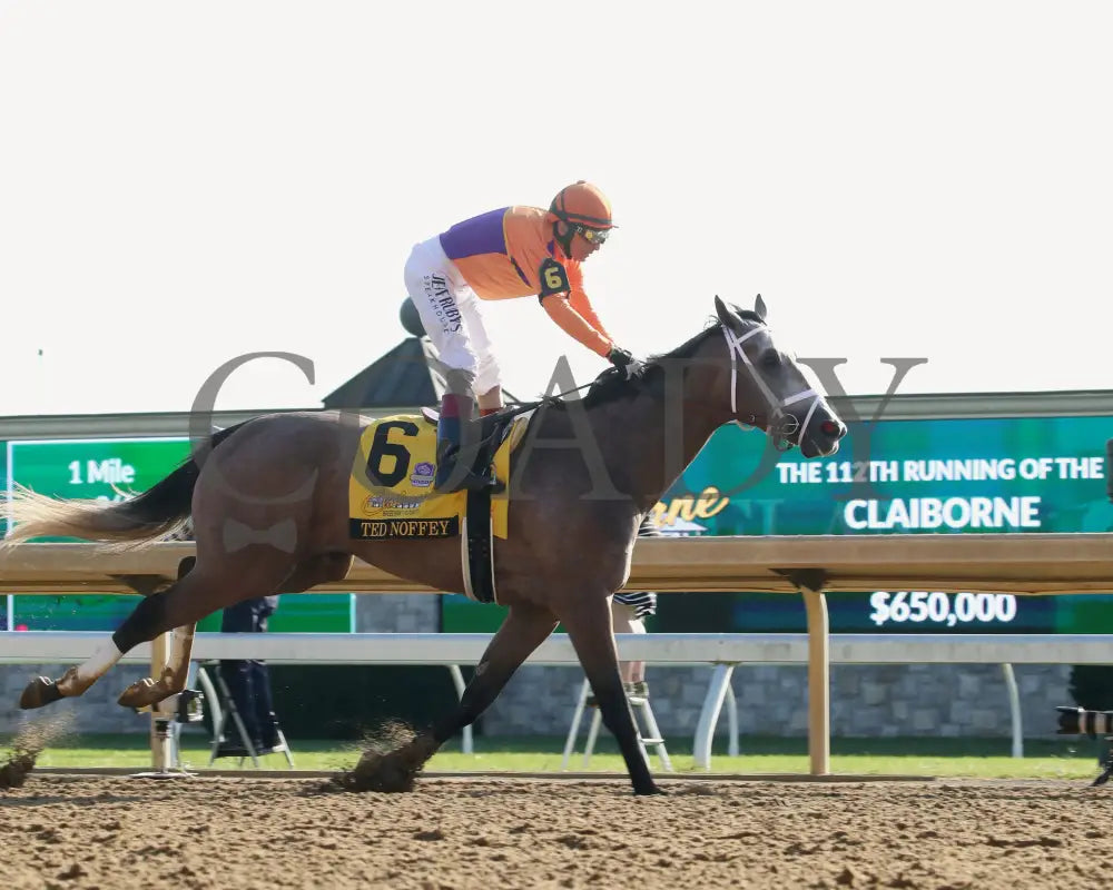 TED NOFFEY - 100425 - Race 09 - KEE - Finish 04 Keeneland
