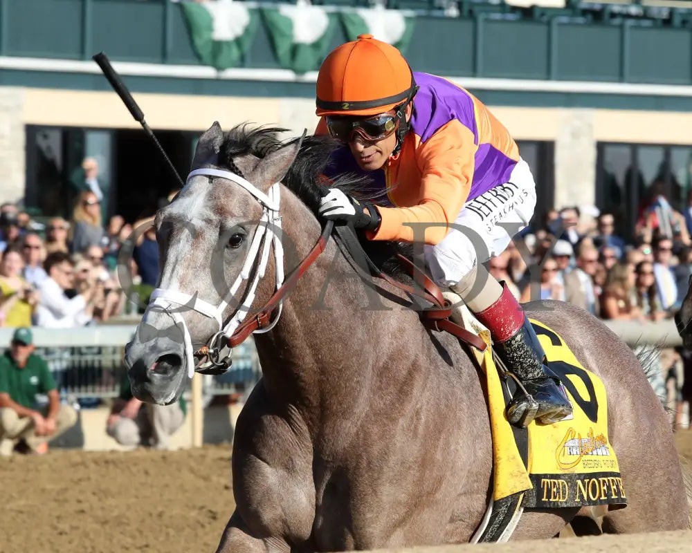 TED NOFFEY - 100425 - Race 09 - KEE - Inside Finish 01 Keeneland