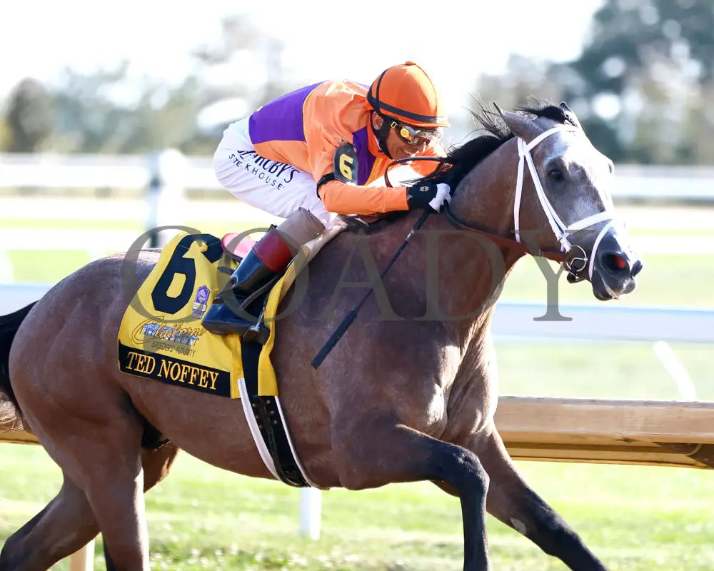 TED NOFFEY - 100425 - Race 09 - KEE - Turn 02 Keeneland