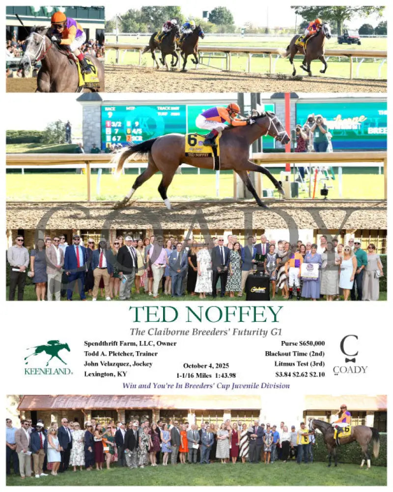 TED NOFFEY - The Claiborne Breeders’ Futurity G1 - 10-04-25 - R09 - KEE Keeneland