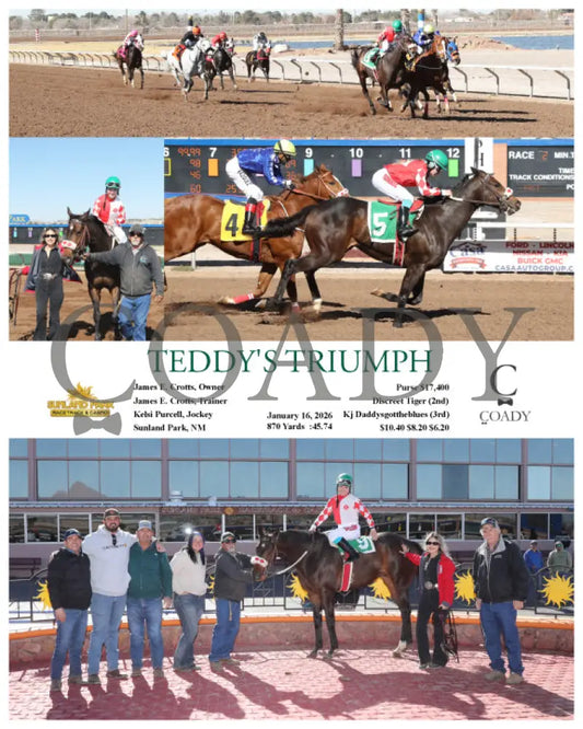 TEDDY'S TRIUMPH - 01-16-26 - R02 - SUN - Coady Media - Kurtis Coady Photography